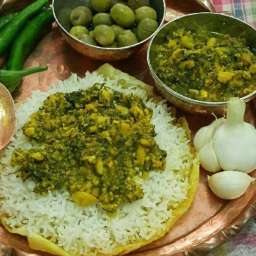 چلوخورشت باقالی قاتوق